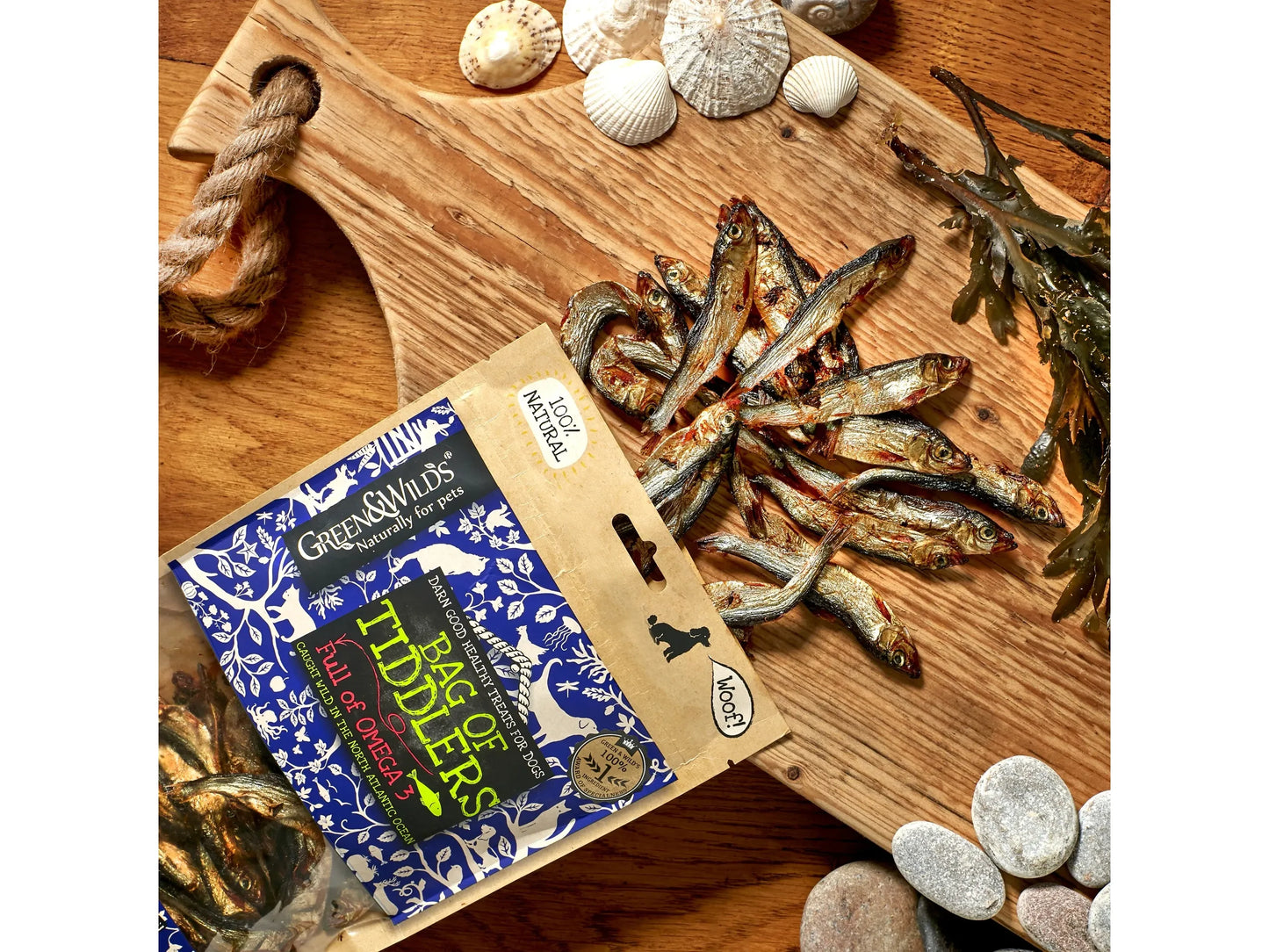 Green and Wild's Bag of Tiddlers (Dogs) 75g