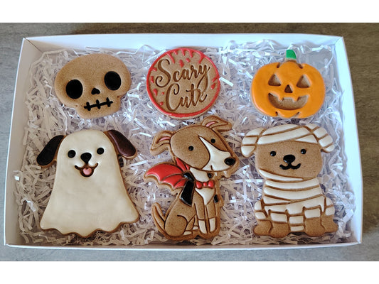 'Scary Cute' Handmade Grain Free Dog Biscuit Box