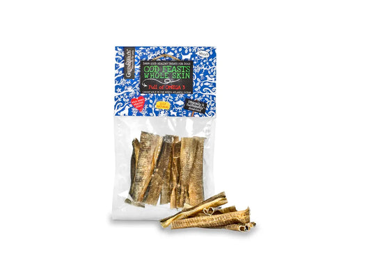 Green and Wild's Cod Feasts Whole Skin, 50g