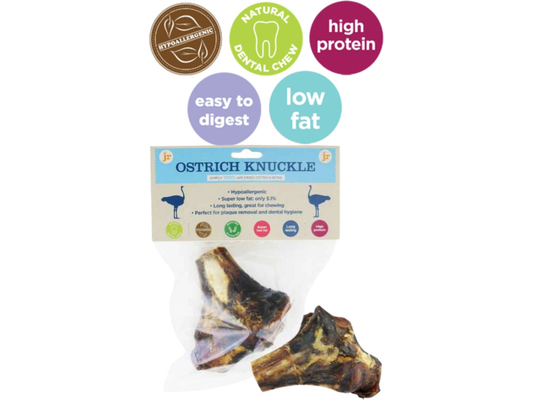 JR Pet Products Ostrich Knuckle Bone