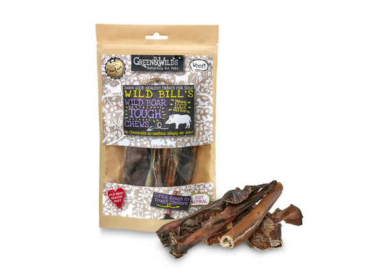 Green and Wild's Wild Boar Tough Chews, 160g